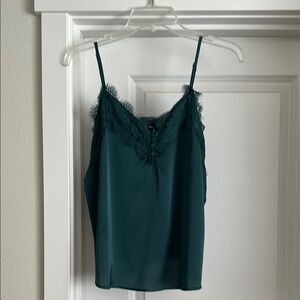 Abercrombie & Fitch Green Camisole Sleek Top